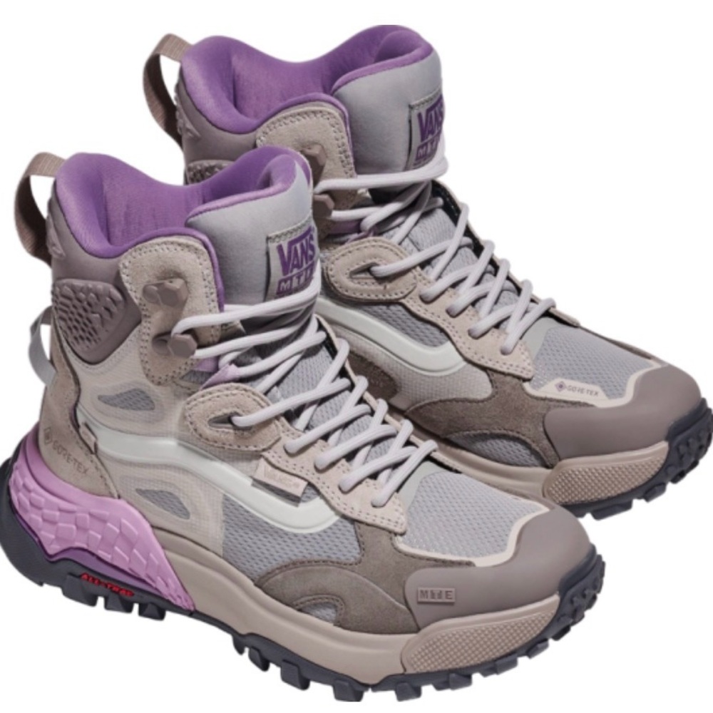 NEW VANS MTE Crestline GORE-TEX  'Light Grey Purple' Women’s Sz 6.5
